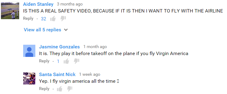 Virgin America comments