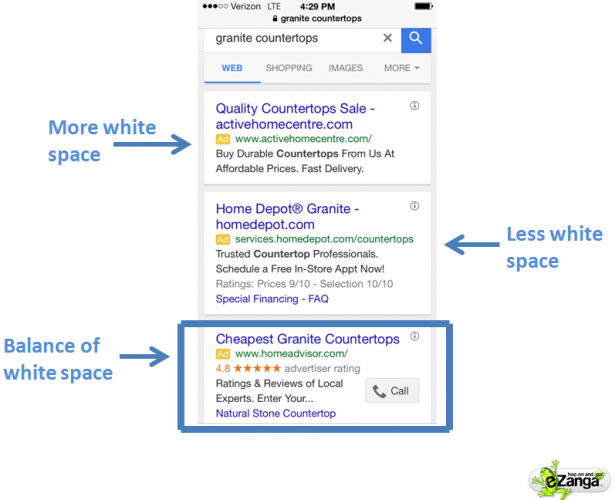 White Space Variations