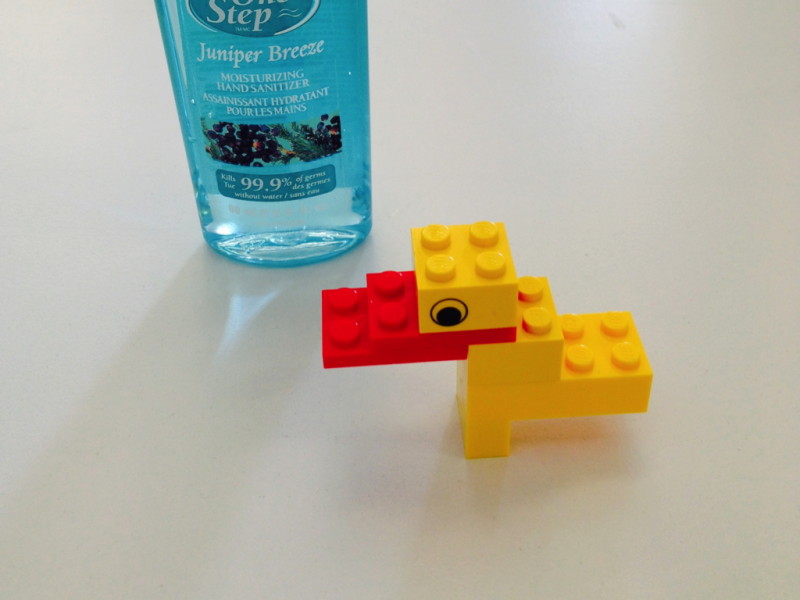 Age of Product on agile workshops: Duck built with LEGO®