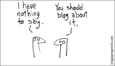 blogging cartoon
