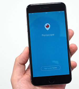 Periscope App Screen