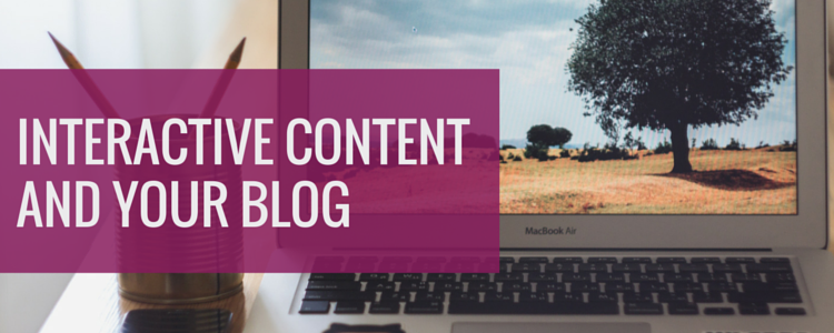 interactive content for your blog