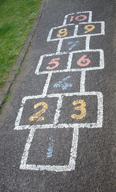 hop scotch signifies giving actionable advice 