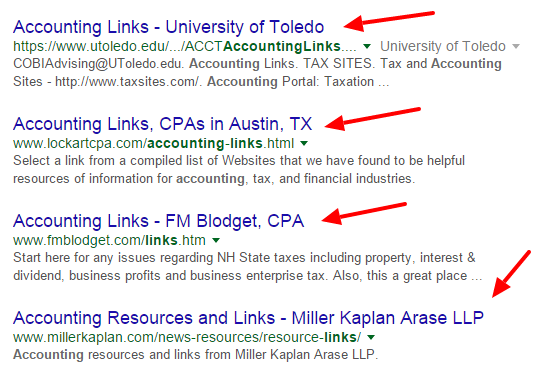 Search results for broken accounting links