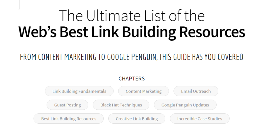 link building - definitive guide