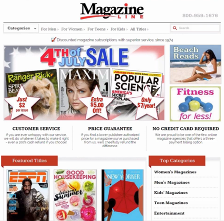 magazine line faces