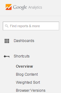 shortcuts