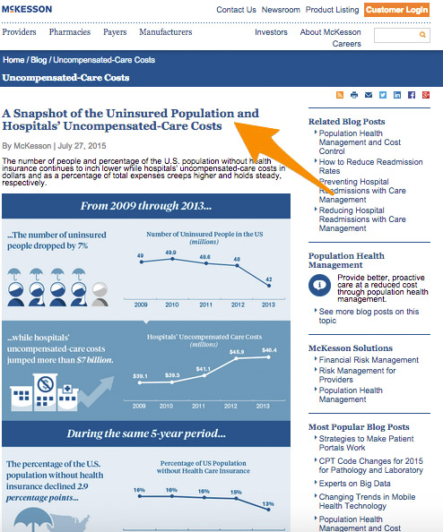 4 McKesson Corporation Infographic Screenshot