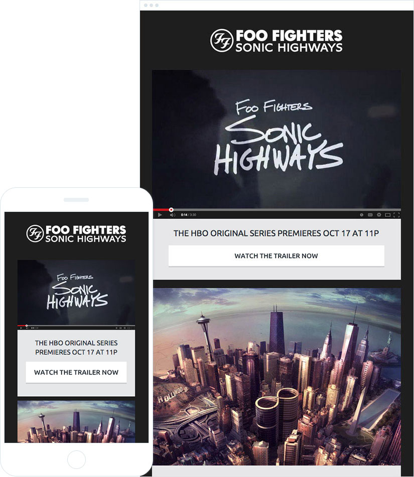 How the Foo Fighters Drummed Up Sonic Highways with Email Marketing