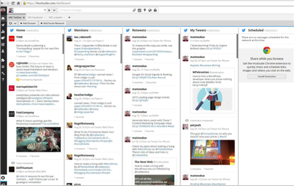 Hootsuite - start an online business image