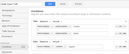 Mobile Organic Traffic