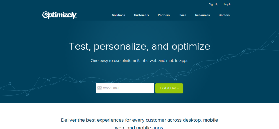 Optimizely  A B Testing   Personalization Platform