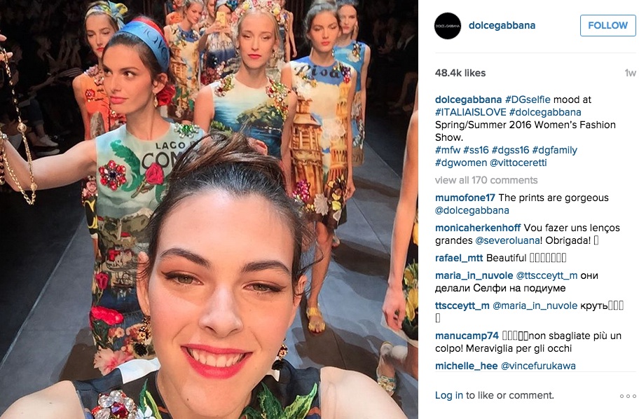 Dolce and Gabbana on Instagram