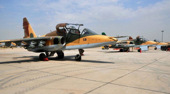 Iranian-supplied Su-25 in Iraq