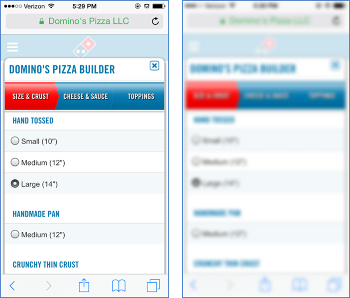 dominos example step 2