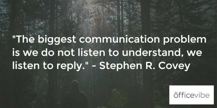 people listen to reply
