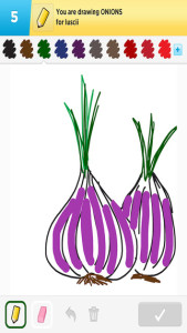 Draw Something - Onions
