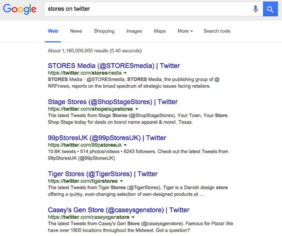 Optimizing your Twitter company page for search engines 