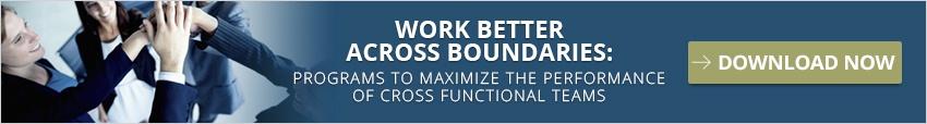 See Programs that will help your cross functional team