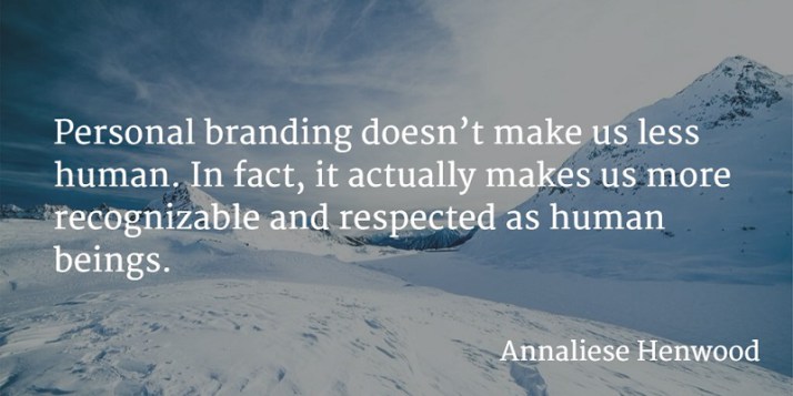 Personal Branding Issues: Less Human