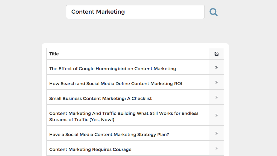 content marketing