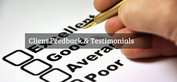 Previous Client Feedback 