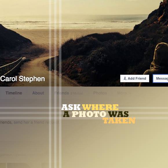 Ask Where a Photo Was Taken