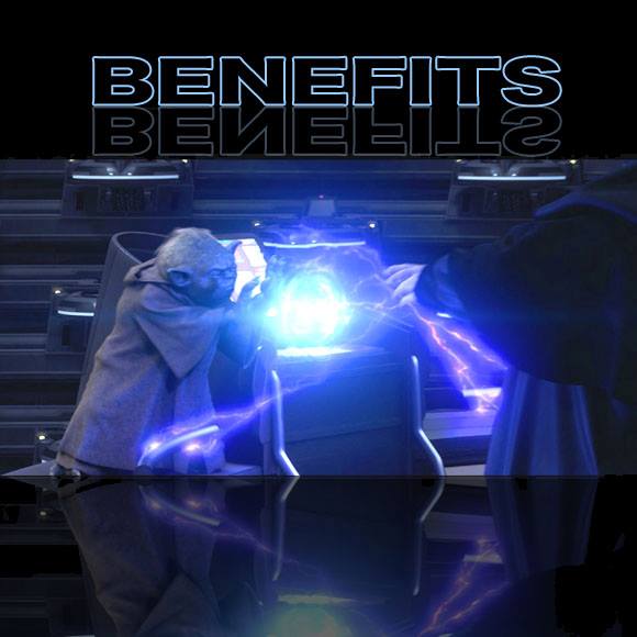 Darth Vader gets full benefits 