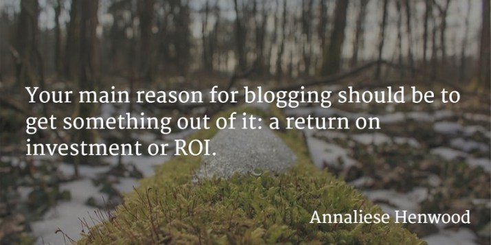 Blog Strategy: ROI