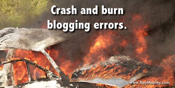 Blog writing errors and tips