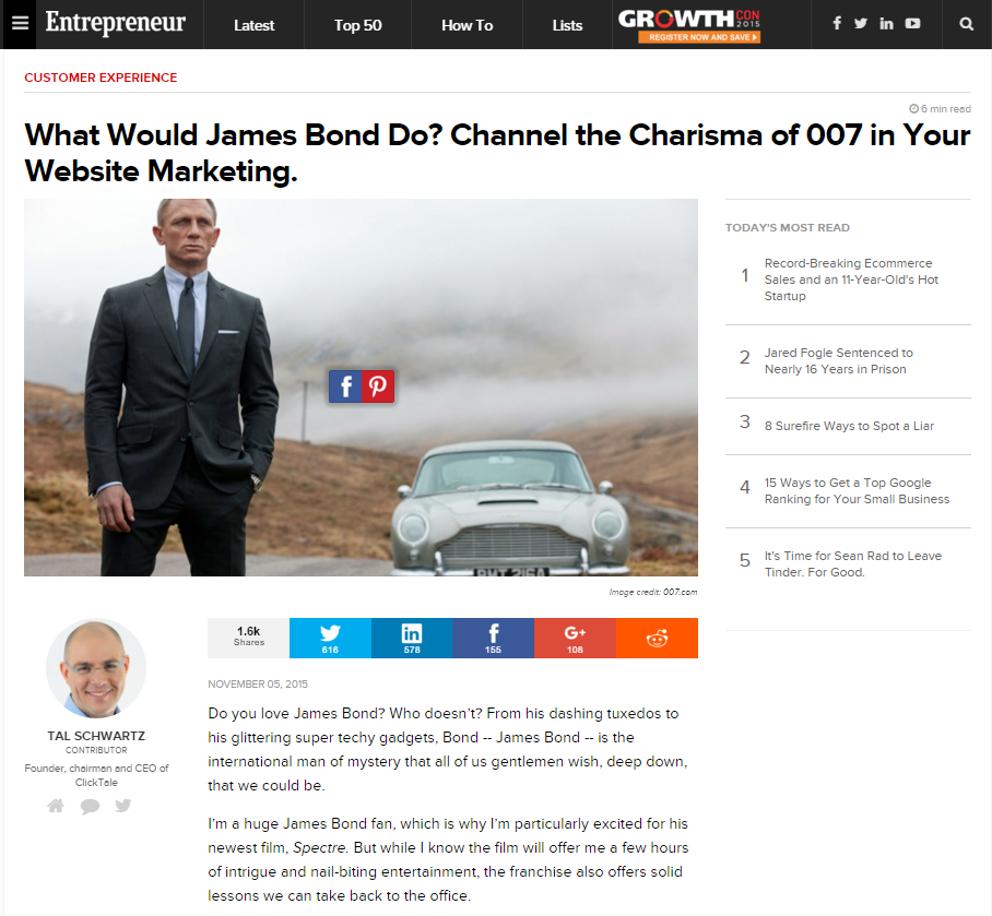 Fair Use of James Bond