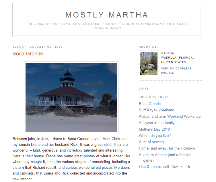 Example of blog following fair use