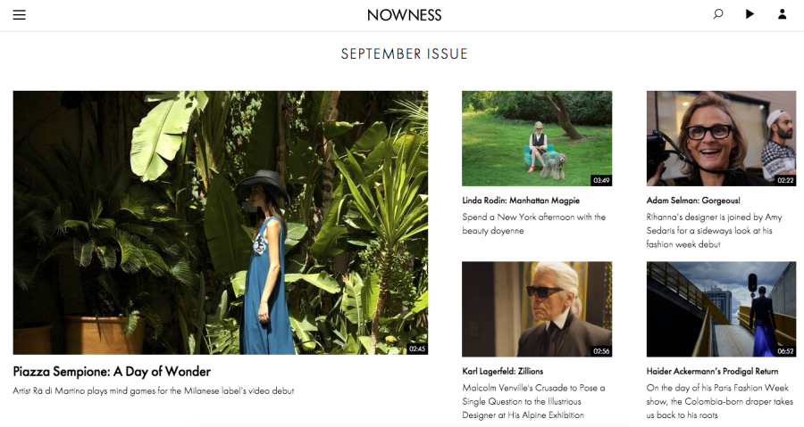 luxury brands content marketing