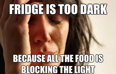 Meme First World Problems