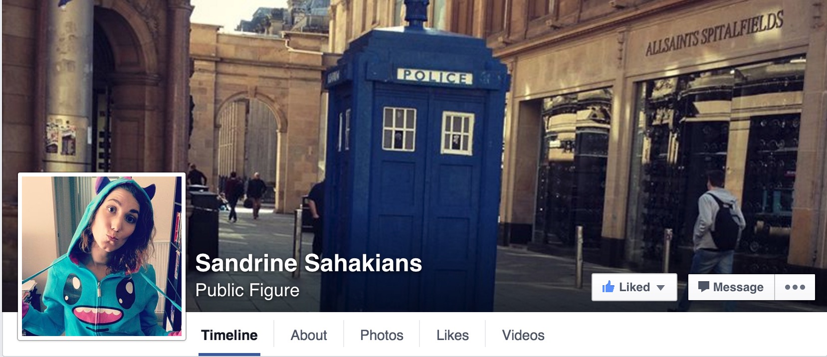 sandrine facebook cover photo