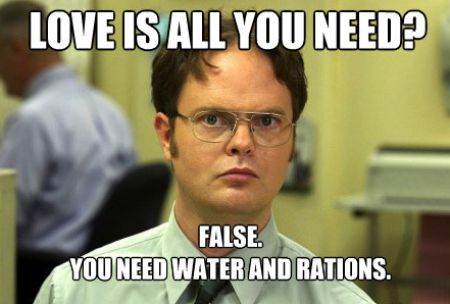 Dwight Schrute Love Is All You Need