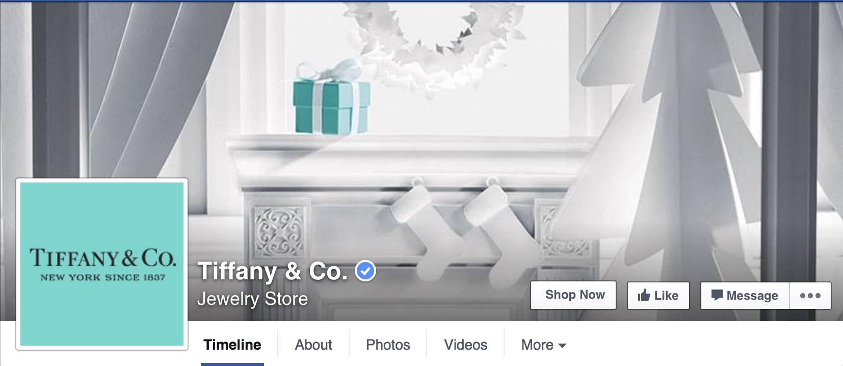 tiffany and co facebook cover photo