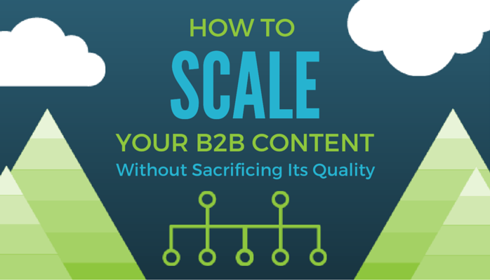 How to Scale Your B2B Content – Without Sacrificing Its Quality