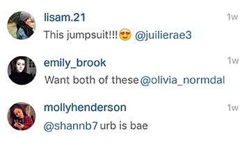 instagram comments