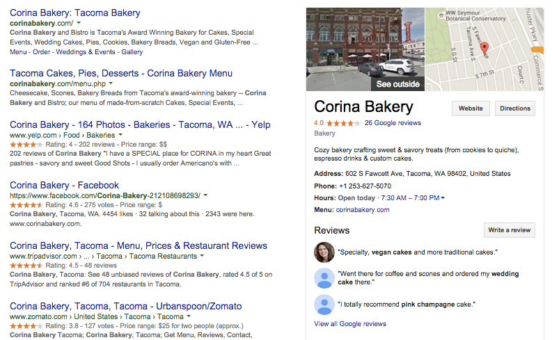 corina bakery
