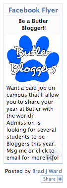 Does Facebook advertising work Facebook Flyer example