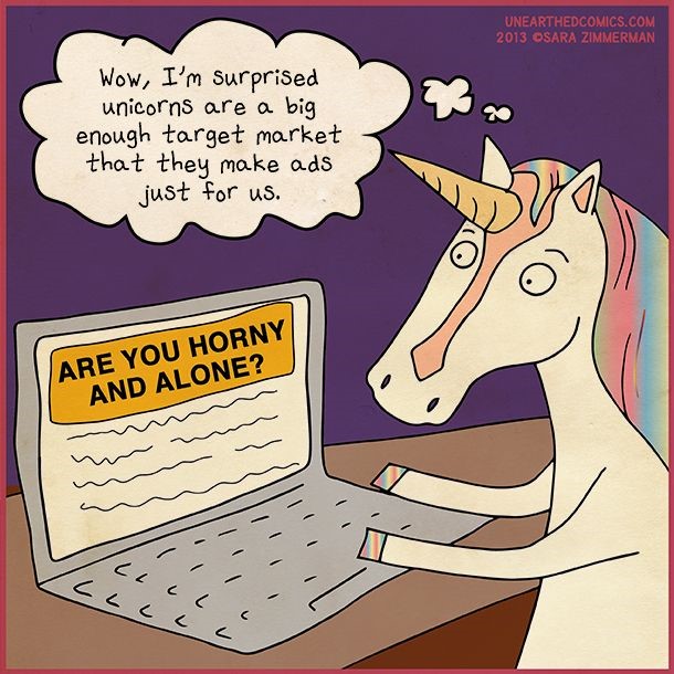 customer match unicorn comic