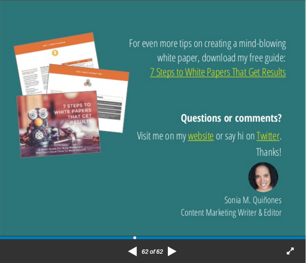 Sonia Quinones PPT