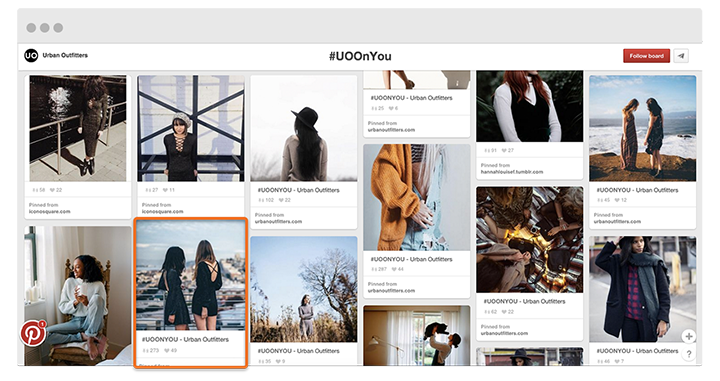 instagram images on pinterest