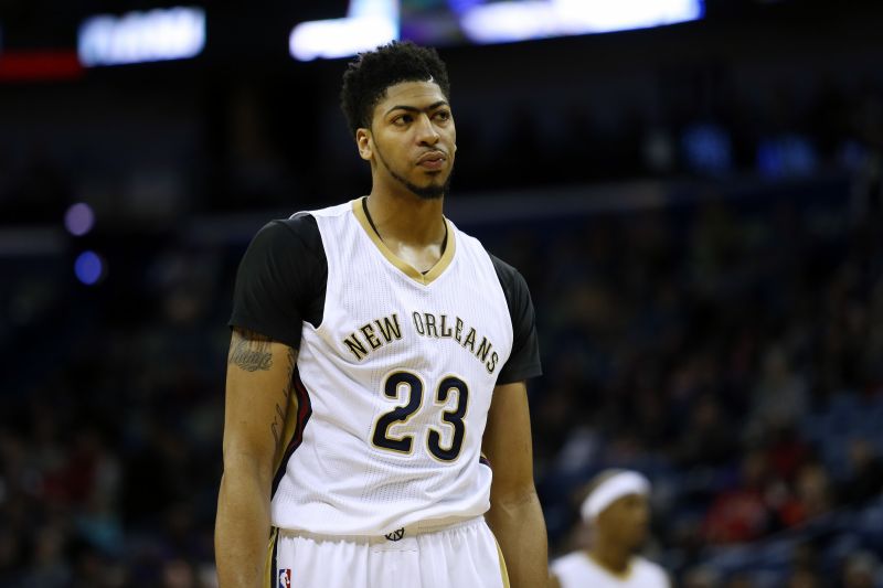 Anthony Davis of the New Orleans Pelicans.