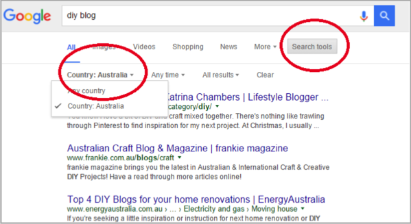 DIY blog example SEO for local businesses