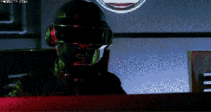 daft punk thumbs up gif