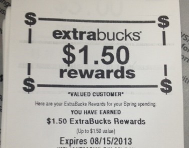 cvs extrabucks reward