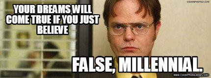 the office millennials meme