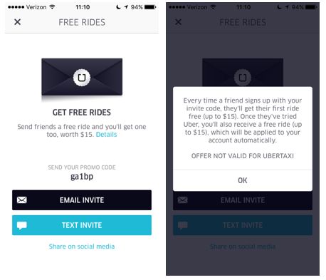 uber free rides offer